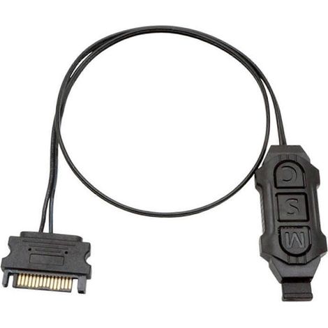 5V 3PIN ARGB-Controller ARGB 5V 3PIN Verlängerungskabel ARGB-Synchronisations-Controllerkabel für Lüfter-Lichtleisten (Doppelstecker) (1/5)