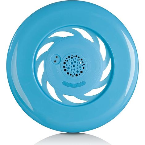 Bluetooth-Lautsprecher-Frisbee - Wasserdicht, 20 m Reichweite, Blau