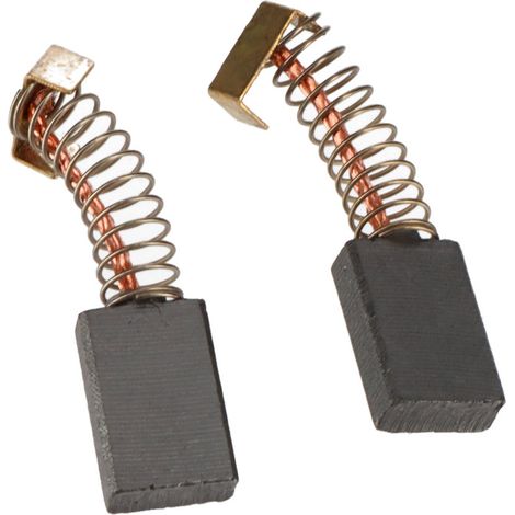 Balais de charbon - balais en carbone - pour tronconneuse electrique - pour ref OXEO 760182