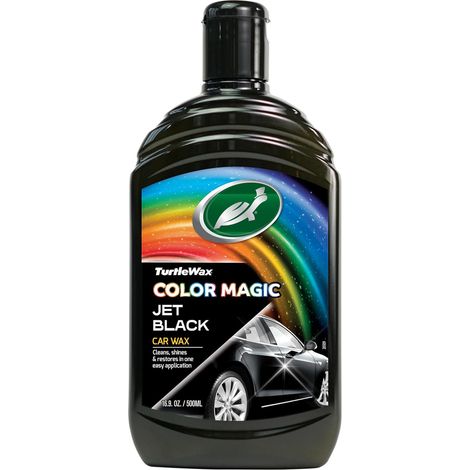 Color Magic, Polish Rénovateur Couleur Voiture, Noir Jais, Efface-Rayures Mineures, Rehausse la Couleur de la Peinture, Brillance Showroom et Protection Cire, 500ml, Pack de 1 (1/5)