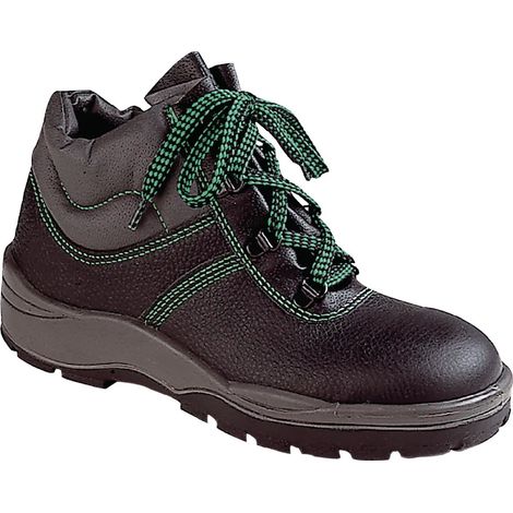 Bottes de sécurité pointure 42, cuir noir/gris S3 SRA EN20345 (1/5)