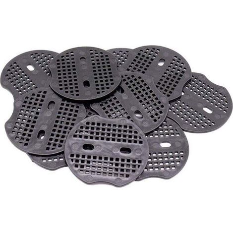 100 pezzi di picchetti fissi - 7 picchetti di fissaggio in acciaio da 6,5 cm, per fissare teli anti-erbacce e teli per il terreno (neri) (1/4)
