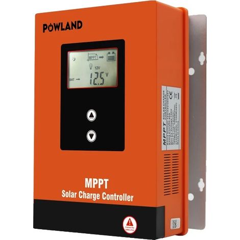 Contrôleur de Charge Solaire, Courant Maximum de 60A, Installation Facile, MPPT 60A (1/5)