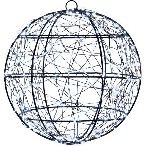 Weihnachts-Finial-Licht 300 LEDs Kaltweiß vidaXL