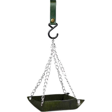 Accessoires pour nourrir les oiseaux, notamment les colibris : mangeoires suspendues faciles à remplir, idéales pour les fermes, les arbres, les patios, les cours et les jardins.-Green