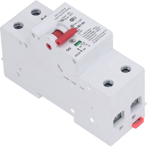WLAN-Leistungsschalter 2-polig 63A mit Fernsteuerung und Zeitschaltuhr für mehr Sicherheit im Haushalt (220 V/230 V Wechselstrom). (1/5)