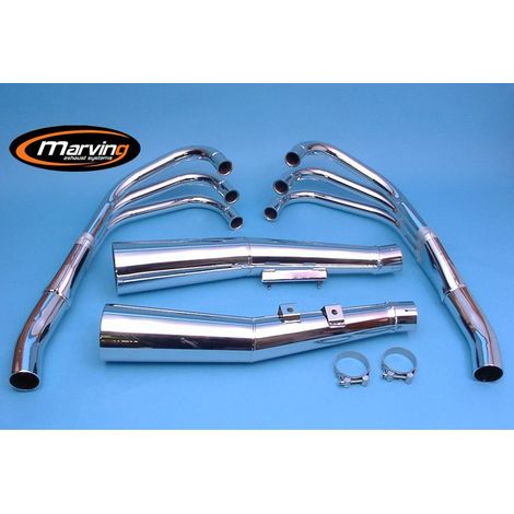 Pot d échappement Marving pour moto Honda 1000 Cbx Z 1979 à 1980