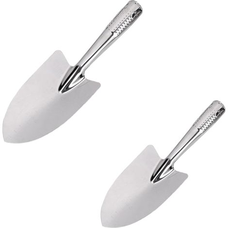 Truelle de Jardin en Acier Inoxydable - Pelle de Jardin - Petite Pelle de Jardinage - Outils à Main - Pelles pour désherber, Transplanter et Creuser (1/4)