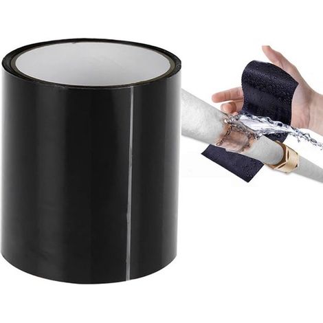 Nastro adesivo subacqueo 10 cm x 150 cm Nastro adesivo impermeabile Nastro sigillante Nastro per perdite Nastro adesivo impermeabile resistente Kit fai da te e riparazione (1/5)