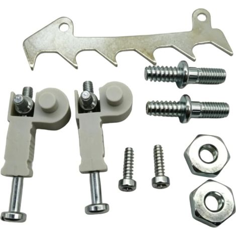 Outil de réglage pour tronçonneuse compatible avec MS170 MS180 MS210 MS250 – Clé robuste en acier au carbone pour carburateur et tendeur de chaîne (B) (1/5)