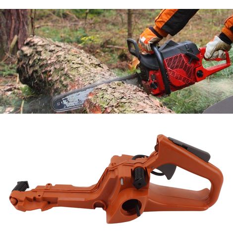 Réservoir d'huile et poignée pour tronçonneuse Husqvarna 340, 345, 350, 346XP et 353. (1/5)