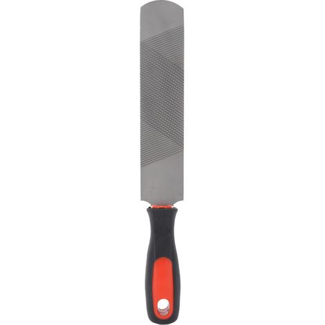 Râpe à sabots de 20 cm en acier au carbone, outil de limage ergonomique pour fers à cheval avec manche flexible. (1/5)