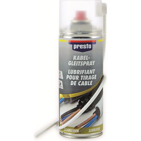 PRESTO Spray glissant pour câbles 400ml