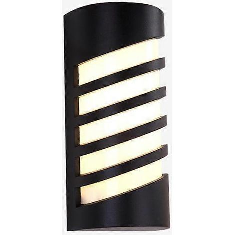 LED-wandlamp voor buiten, balkon, gang, binnenplaats, slaapkamer, nachtkastje, Scandinavische creatieve minimalistische wandlamp A-451 (1/5)