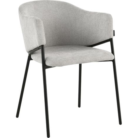 Tessuto grigio per poltrona imbottita Argos (1/5)