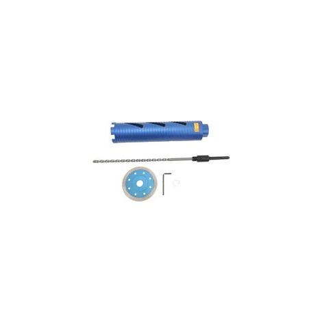 Kernbohrer mit 2,5 Zoll Durchmesser, 5/8"-11-Gewinde, für Nass- und Trockenbohren, zum Aufbohren von Betonlöchern, effiziente Säge (1/4)