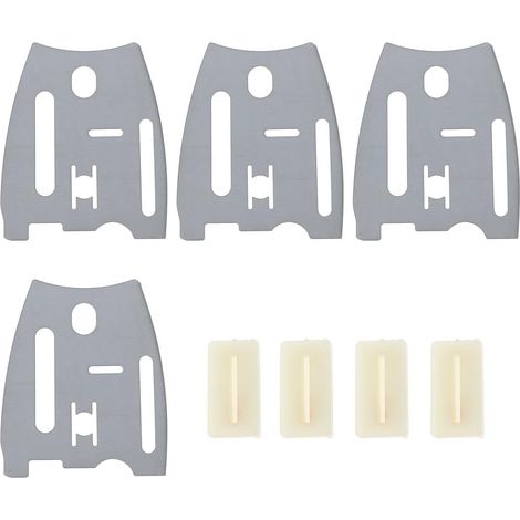 Lot de 4 plaques de guidage de chaîne intérieures avec boucle 501814801 compatible avec 61 268 272 281 288 (1/5)