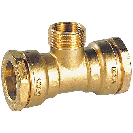 DIPRA - RACCORD LAITON TE FIL 32-26/34