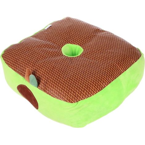 Coussin de chaise d'ordinateur GANAZONO en polyester vert