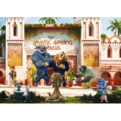 papier peint panoramique Disney Zootropolis multicolore  - Komar (1/4)