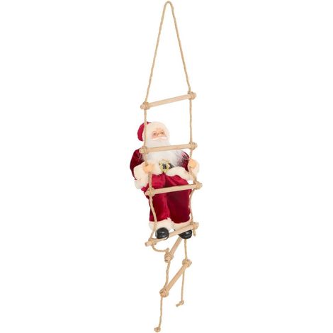 PERE NOEL ECHELLE H50CM - Feeric lights & christmas (1/2)
