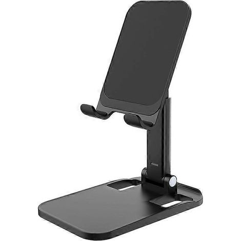 Support de téléphone ajustable, 1 pièce, noir - Support pliable pour iPhone 14 Pro Max Plus, 13/12/11 Pro Max Mini, XS Max XR X 8 7 6S, S (1/3)