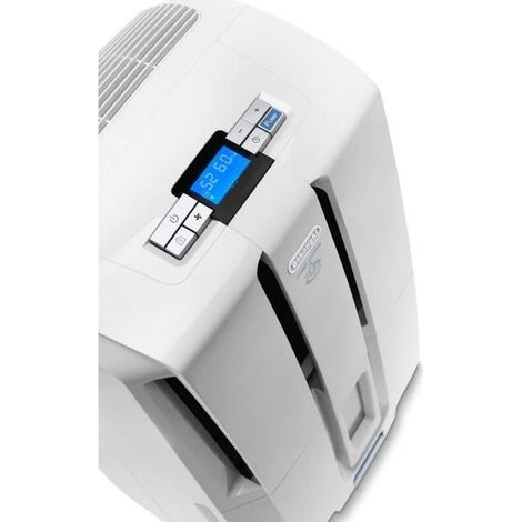 Delonghi – Déshumidificateur d'air 30L/24h – Gaz R290 – Réservoir 7L – Pour grandes pièces – Filtre anti-poussière lavable – Dimensions 610x308x380 mm — vue 3