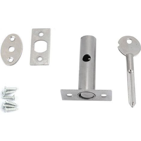 Quincaillerie en fer pour tuyaux et tubes, puits, serrure invisible pour porte coupe-feu, couloir d'évacuation (1/5)