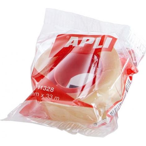 APLI – Nastro adesivo Sacchetto invisibile 19 mm x 33 m (1/3)