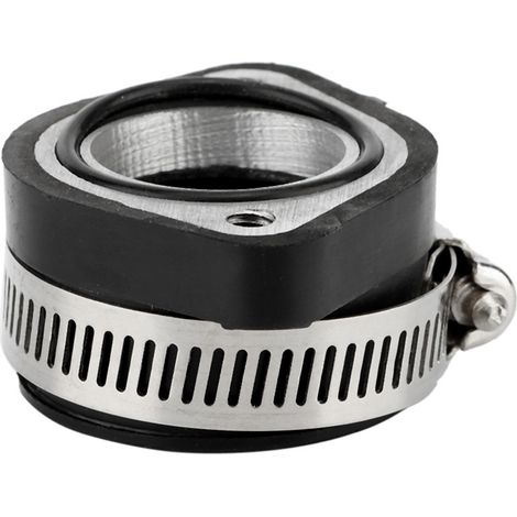 Gummischlauch für den Ansaugstutzen von Motorradmotoren, VM24-Vergaseranschluss, Krümmerdichtung, 1-teiliges Set, motocross-kompatibel, langlebig und wasserdicht. (1/5)
