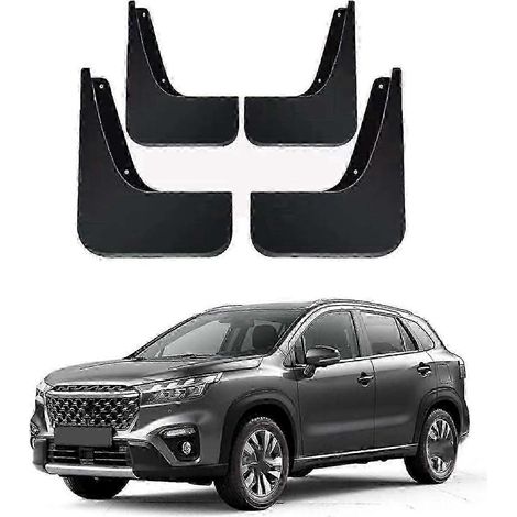 Bavettes garde-boue 4 pièces pour Suzuki S-Cross III 2022 avec protections anti-éclaboussures et protections d'ailes profilées