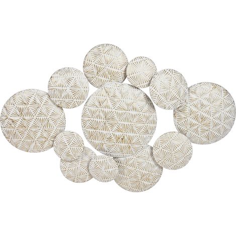 Decoracion Pared Metal 102X7X74 Circulos Decape (1/5)