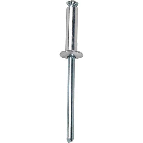Rivetto alluminio cofan flor 4.8x16mm 500 unità resistente corrosione resistente vibrazioni (1/2)