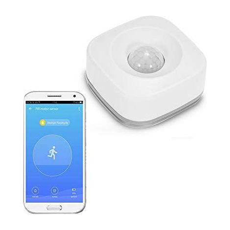 Détecteur de mouvement PIR WIFI Détecteur infrarouge passif sans fil, alarme antivol Tuya APP Control Smart Home (1/5)