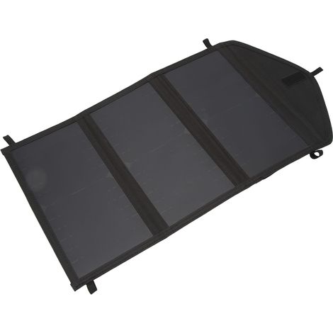 Faltbares Solarpanel aus monokristallinem Silizium – breite Kompatibilität – zum Laden von Autos, Wohnmobilen, Handys, Computern und Tablets (1/5)