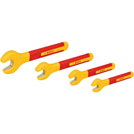 Bosch - VDE-Einmaulschlüssel-Set, 4-tlg. 1600A02NE8 (1/2)