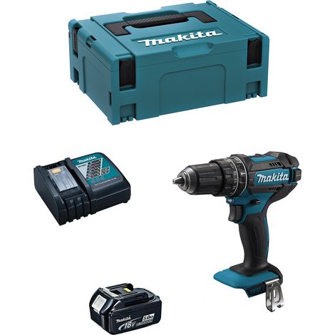 Schlagbohrschrauber MAKITA DHP482RTJ1 (1 x 5,0 Ah + DC18RC + MAKPAC 2)