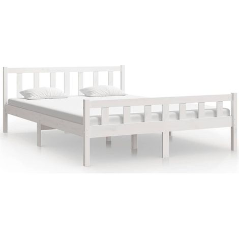 Maison Exclusive - Estructura de cama doble sin colchón madera ma (1/5)