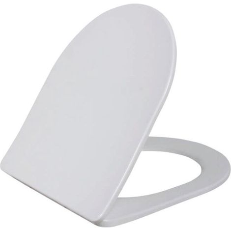 Orbit Life Slim Heavy Weight Quick Release Soft Close Seat - White (1/2)