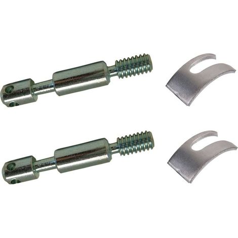 Lot de 2 boulons en T de borne de batterie de voiture en acier inoxydable 19116852 de remplacement pour Chevrolet (1/5)