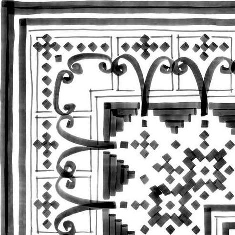Eiffel Art Construction – Carrelage sol/mur effet ciment 20x20 cm – Grès cérame PEI4 – Finition mate avec motif feutré – Vendu par boîte de 4 pièces
