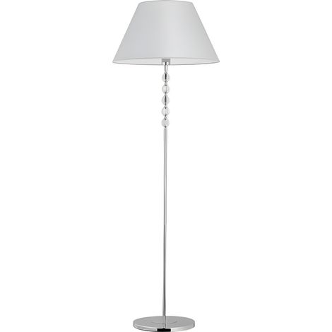 Lampada da terra Emmanuelle cromo E27 15W Alfa ALF16719
