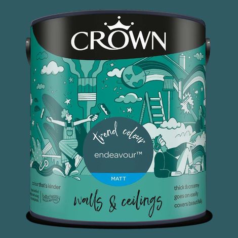 CROWN WALLS AND CEILINGS MATT ENDEAVOUR 2.5L