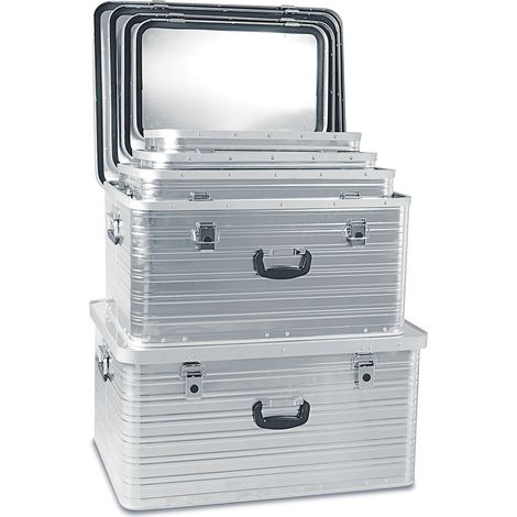 BRB Lot de 5 boîtes en aluminium 27 l 69 l 101 l et 141 l (1/3)