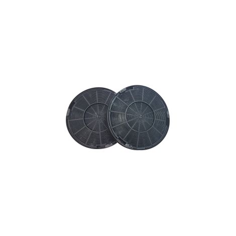 Juego de 2 filtros de carbón tipo 196 para campana extractora 484000008674 AEG, ARISTON HOTPOINT, ARTHUR MARTIN ELECTROLUX, BEKO, BOSCH, DE DIETRICH, EL