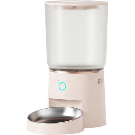 Distributeur automatique de nourriture pour animaux contrôlé par application, 4,2 L, compatible Wi-Fi 2,4 GHz - (1/5)