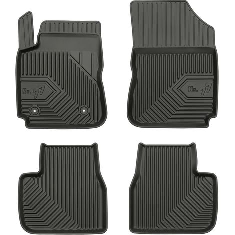 Tapis de Sol de Voiture pour Citroen C4 Cactus 2014-2020 TPE Imperméable 4Pcs (1/5)