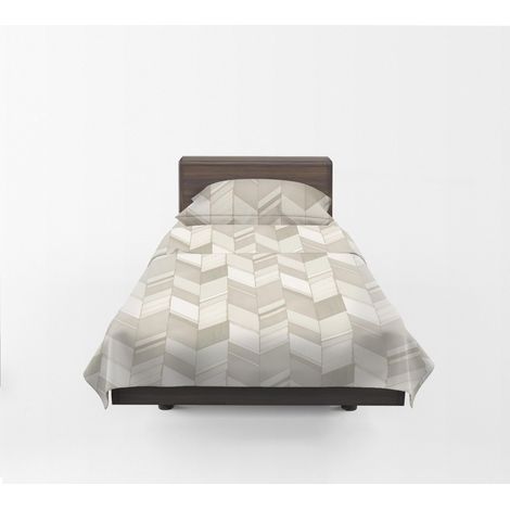 Parure de Lit avec 1 Drap Housse 90x200 Coton 100% Percalle Certifié OekoTex Frais Respirant Surmatelas Haut 30 cm, 1 Taie Oreiller 50x80 et 1 Drap Plat 160x280 pour Linge de Lit (1/5)