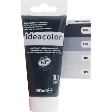 Colorant Ultra Concentré - Colorants - Noir - 50ml - Ecologique - Intérieur (1/4)