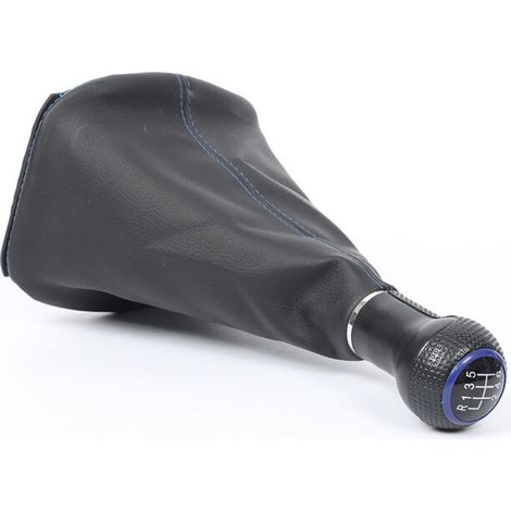 Staubschutzhülle für den Schaltknauf des Volkswagen Golf 4, blau, 23 mm Durchmesser, 6 Gänge, einzeln erhältlich. (1/4)